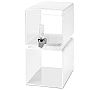 Rosseto Dispensador de Bebidas Cubo Blanco Capacidad 7,5 litros - vista 2