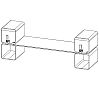 Rosseto Dispensador de Bebidas Cubo Blanco Capacidad 7,5 litros - vista 5