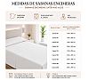 Sabanalia Set Textil Apartamentos Turísticos Satén 400 Hilos 100% Algodón Incluye: Bajera, Encimera, Funda Almohada y Nórdica - vista 9