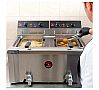 Sammic Freidora Cuba Soldada FE Doble Eléctrica - Fondo 55 a 70 cm - 2 Cubas 8 o 12 litros - vista 8