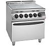 Savemah S900 Cocina 4 Placas Radiantes Horno Eléctrica - Fondo 90 cm - Potencia 19,6 kW - vista 1