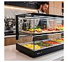 Sayl Vitrina Refrigerada Logic GN 2 Pisos Capacidad 4 a 8 GN 1/3 - Ancho 97 a 168 cm - vista 5