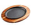 TableCraft Hierro Fundido Bandeja Ovalada Hierro Fundido - Medidas 23,5 x 17 cm - vista 6