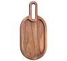 Tablecraft Bandeja de Servicio Ovalada Diámetro 30,5 a 51 cm - Madera de Acacia - vista 4