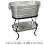 TableCraft Soporte para Cubeta Acero Galvanizado - vista 3