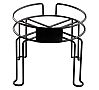 TableCraft Soporte para Dispensador de Bebidas Acero galvanizado - vista 2