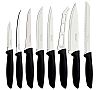 Tramontina Cuchillo Serie Plenus Negro Mango Polipropileno - Serie de 9 Piezas - vista 1