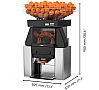 Zummo Exprimidor Z40 Nature Adapt Producción 40 frutas/min - Cesta 20 kg - vista 7