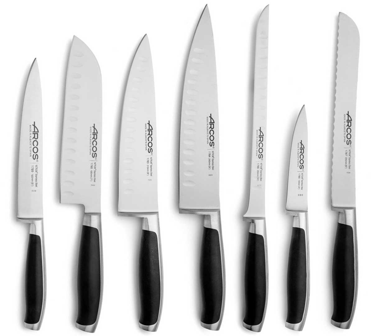 Comprar Maletín Arcos 4 piezas con cuchillos profesionales