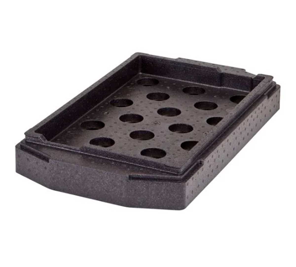 Cambro EPP280110 Cam GoBox Bovenlader 1/2 GN Pan 20 Cm - 22,3 Liter Zwart
