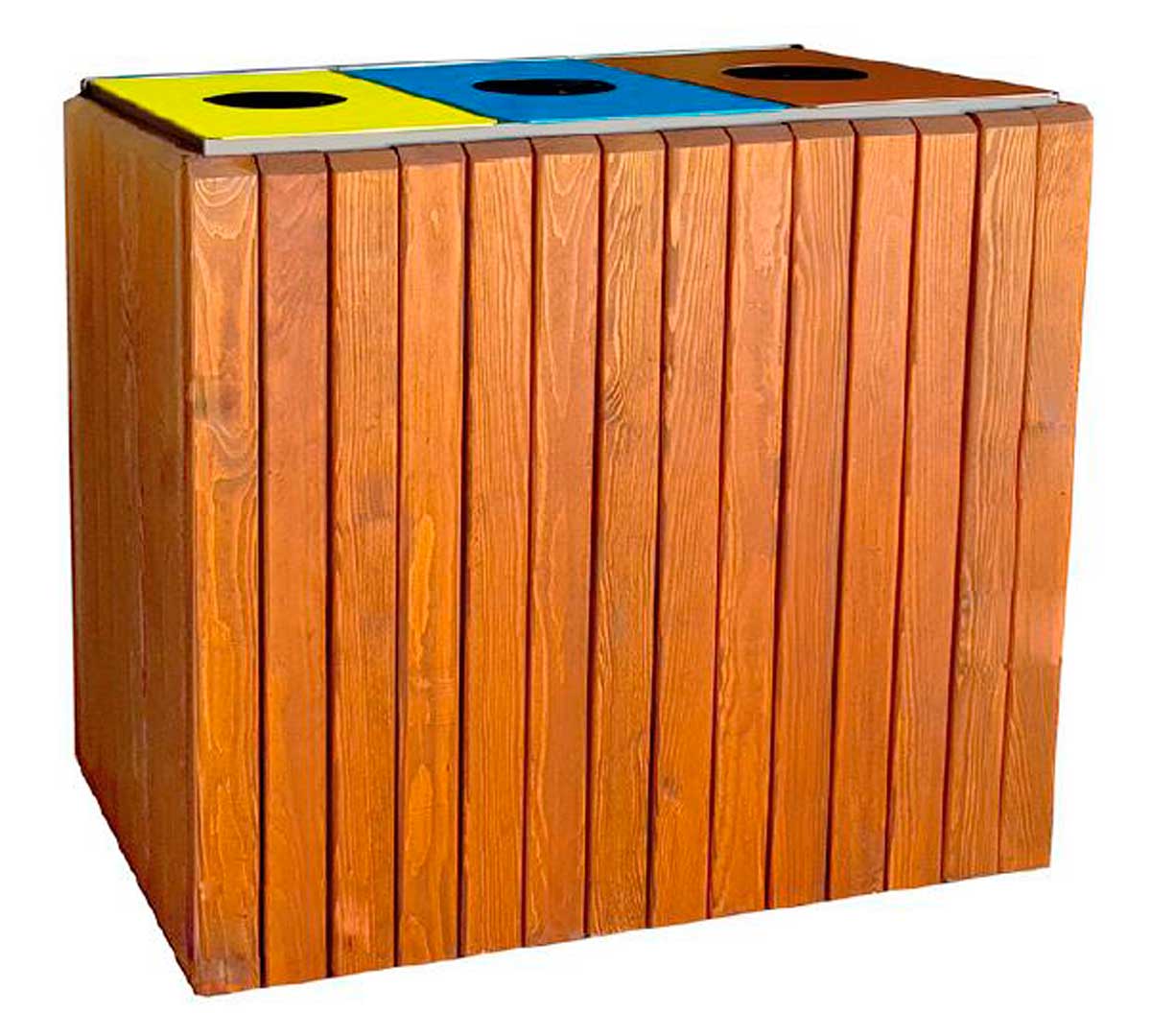 Papeleras de madera : Papeleras de madera Basic