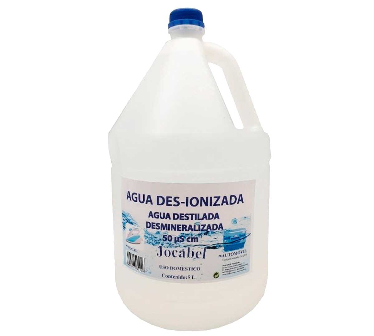 Agua destilada Iberia 5L para automoción - Simi Seguridad