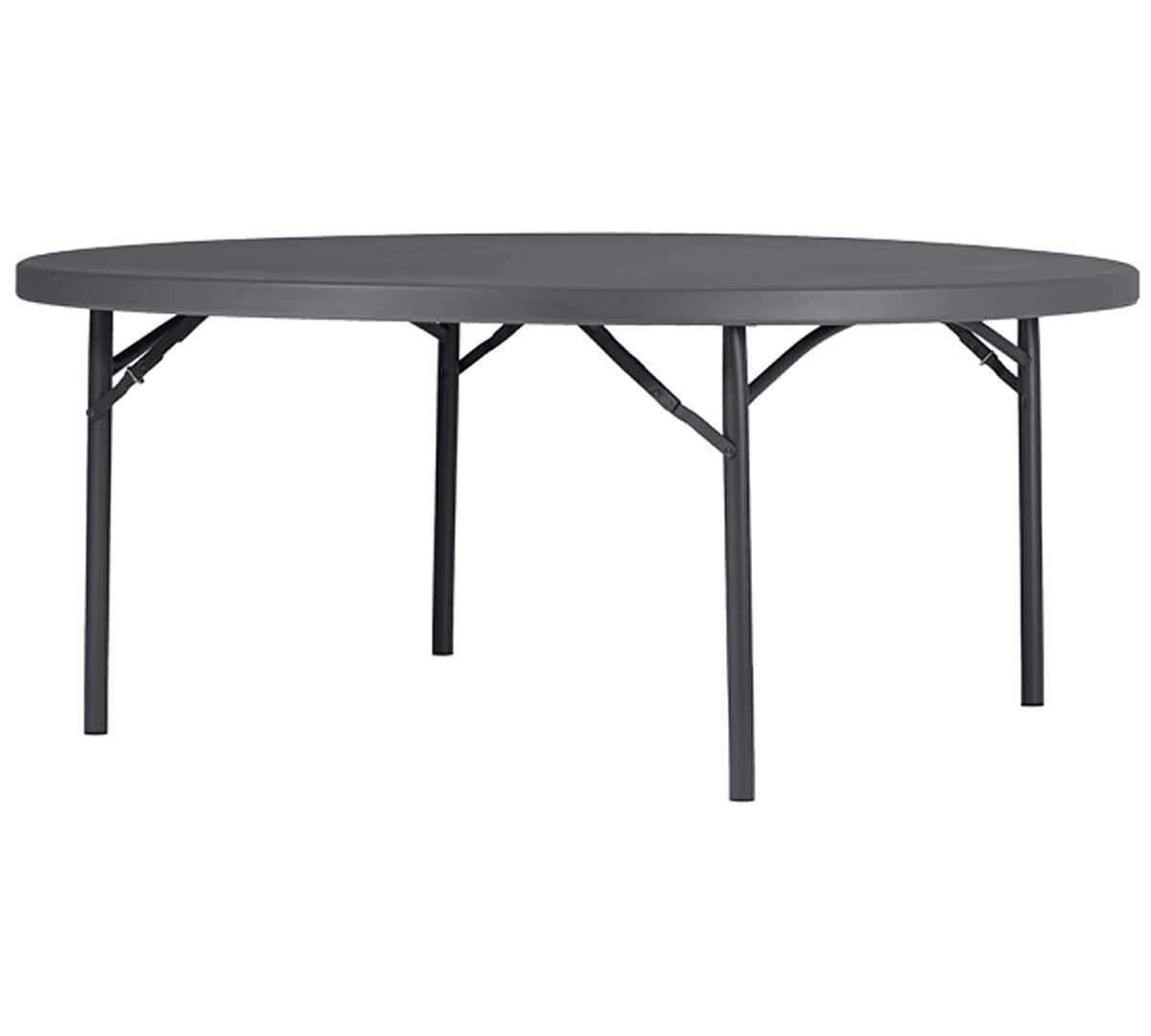 Mesa plegable para exterior en acero pintado y polietileno